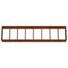 vidaXL Lit sur&eacute;lev&eacute; de jardin 360x80x40 cm acier corten