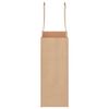 vidaXL Sacs en papier 50 pcs avec poign&eacute;es marron 15x8x21 cm