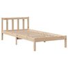 vidaXL Cadre de lit sans matelas 90x190 cm bois de pin massif