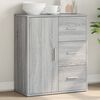 vidaXL Buffet sonoma gris 60x31x70 cm bois d'ing&eacute;nierie