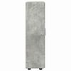vidaXL Buffet FLORIN Gris b&eacute;ton 55,5 x 29 x 103 cm Bois d'ing&eacute;nierie