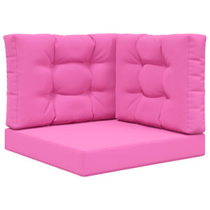 vidaXL Coussin de canap&eacute; d'ext&eacute;rieur Polyester Rose 60 x 60 cm