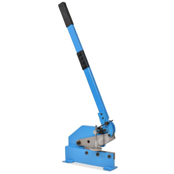 vidaXL Cisaille &agrave; levier 200 mm Bleu