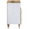 vidaXL Table de chevet 50x33x60 cm bois de manguier massif