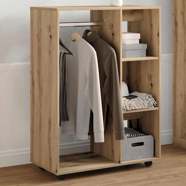 vidaXL Garde-robe chêne artisanal 80x40x110 cm bois d'ingénierie
