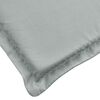 vidaXL Coussin de chaise longue gris clair m&eacute;lang&eacute; (75+105) x 50 x 4 cm