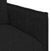 vidaXL Canap&eacute; Noir Dimensions globales: 196 x 82 x 85 cm (l x P x H)