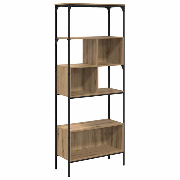 vidaXL Biblioth&egrave;que Ch&ecirc;ne artisanal 76 x 33 x 188,5 cm