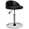 vidaXL Chaises &agrave; manger pivotantes lot de 2 noir similicuir