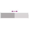 vidaXL Auvent lat&eacute;ral r&eacute;tractable de patio 100x500 cm Gris