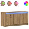 vidaXL Meuble TV 100 x 34 x 50 cm Ch&ecirc;ne artisanal Bois d'ing&eacute;nierie