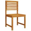 vidaXL Ensemble bistro de jardin 5 pcs Marron Bois d'acacia massif
