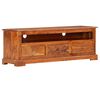vidaXL Meuble TV 120x30x40 cm Bois d'acacia massif