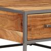 vidaXL Table basse 75x75x35 cm Bois solide d'acacia
