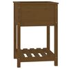 vidaXL Jardini&egrave;re avec &eacute;tag&egrave;re Marron miel 54x54x81 cm Bois de pin