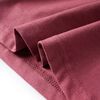 T-shirt enfants &agrave; manches longues rouge fonc&eacute; 128