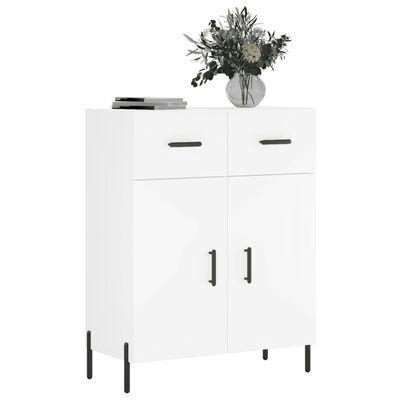 vidaXL Buffet blanc 69,5x34x90 cm bois d'ingénierie