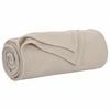 vidaXL Couvertures &agrave; jeter 24 pc Beige 170 x 130 cm 7.43 kg Polaire