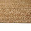 vidaXL Tapis de zone Beige 60 x 200 cm Jute