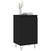 vidaXL Buffets 2 pcs noir 40x35x70 cm bois d&rsquo;ing&eacute;nierie