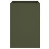vidaXL Jardinière vert olive 52x48x75 cm acier