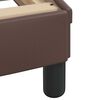 vidaXL Cadre de lit Viana sans matelas marron 160x200 cm similicuir