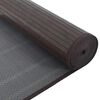 vidaXL Tapis rectangulaire marron fonc&eacute; 80x200 cm bambou
