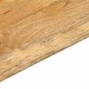 vidaXL Dessus de table 180x40x2,5cm rectangulaire bois massif manguier