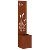 vidaXL &Eacute;cran de confidentialit&eacute; de jardin Rouill&eacute; 32 x 32 x 150 cm