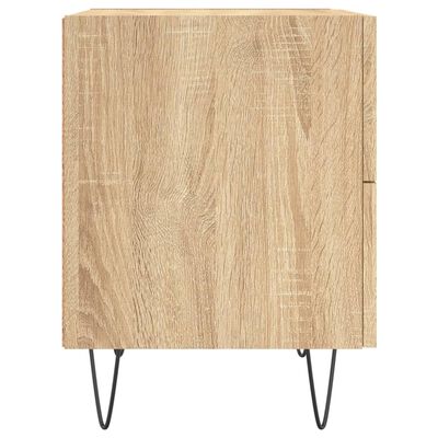vidaXL Table de chevet chêne sonoma 40x35x47,5 cm bois d’ingénierie