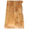vidaXL Dessus de table &agrave; bord vivant 180x40x2,5cm bois massif manguier