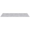 vidaXL Nez de marche Rectangulaire 4 pcs Argent&eacute; 50 x 25 cm Aluminium