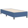 vidaXL Cadre de lit plateforme Bleu 80 x 200 cm tissu