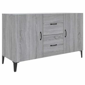 vidaXL Buffet sonoma gris 100x36x60 cm bois d'ing&eacute;nierie