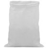 vidaXL Sacs tiss&eacute;s 10 pi&egrave;ces Blanc 30 x 45 cm PP