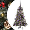 vidaXL Sapin de No&euml;l artificiel Vert 120 cm PVC, plastique et acier