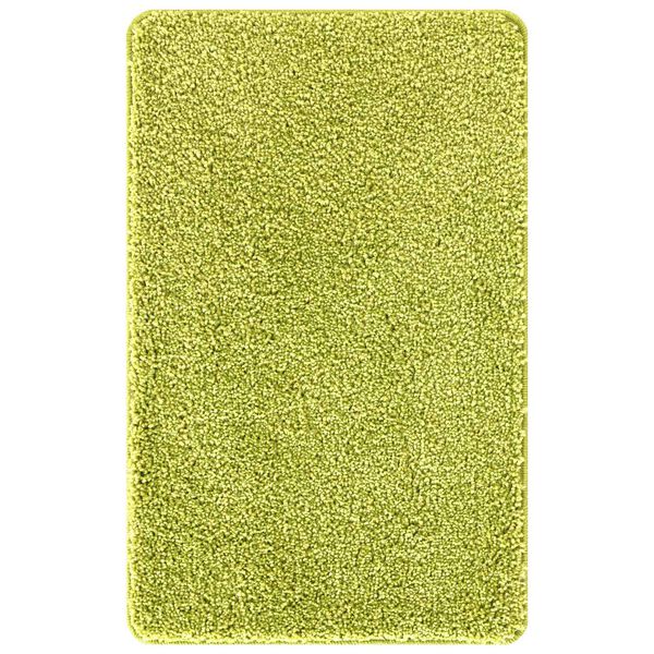 vidaXL Ensemble de tapis de bain antidérapants 3 pcs Vert PP