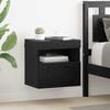 vidaXL Meubles TV muraux 2 pcs Ch&ecirc;ne noir 40 x 30 x 40 cm