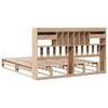 vidaXL Lit biblioth&egrave;que sans matelas 180x200 cm bois massif de pin