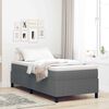 vidaXL Cadre de lit plateforme Gris clair 90 x 200 cm