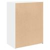 vidaXL Buffet blanc 70x41x93 cm bois d'ing&eacute;nierie