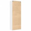 vidaXL Armoire de rangement blanc 80x42,5x225 cm bois d'ing&eacute;nierie