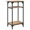vidaXL Table d'appoint Ch&ecirc;ne artisanal 40 x 30 x 75 cm