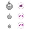vidaXL Sapin de No&euml;l artificiel Vert 180 cm PVC, plastique et acier