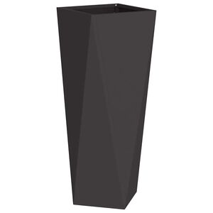 vidaXL Jardini&egrave;re Noir 30 x 30 x 75 cm Acier