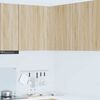vidaXL Armoire suspendue Ch&ecirc;ne Sonoma et Blanc 57 x 57 x 80 cm