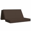 vidaXL Canap&eacute;-lit pliable 140 x 67 x 45 cm Taupe