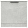 vidaXL Table de chevet Gris b&eacute;ton 40x39x40 cm