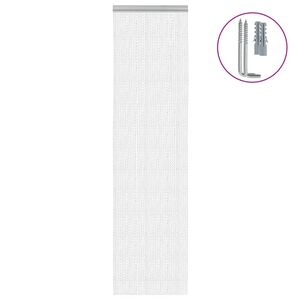vidaXL Moustiquaire de porte &agrave; cha&icirc;ne 56x186 cm aluminium