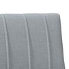 vidaXL T&ecirc;te de lit capitonn&eacute;e Gris clair 75 cm Pin massif